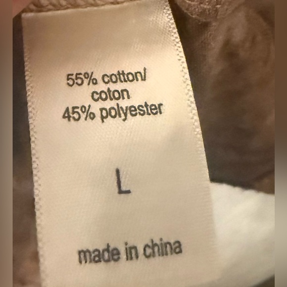 Maurices Brown Open Front Waterfall Vest Strappy Back Size L Y2K Boho Hippie - Picture 5 of 5